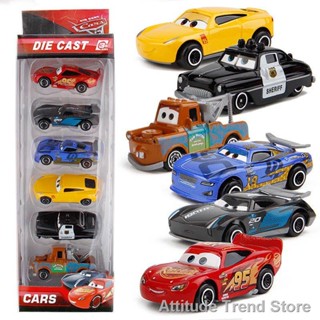 Attitude Trend Store[new] โมเดลรถยนต์ Disney Pixar Cars Lightning Mcqeen Racer ของเล่นสะสม สําหรับเด็ก เก็บสะสม ให้เป็นข