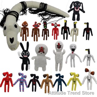 Attitude Trend Store[new] 【Ready Stock 】 Anime Scp Siren Head Plush Doll Toys Scary Sirenhead Cat Dog Cartoon Stuffed Ch