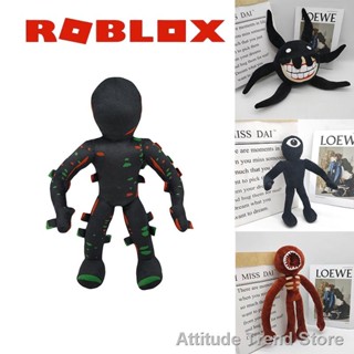 Attitude Trend Store[new] 【Ready Stock】New Roblox Doors Rainbow Friends Robot One-eyed Plush Toy Soft Dolls Christmas Gi