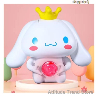 Attitude Trend Store[new] SANRIO มงกุฎซานริโอ้ ซินนาม่อนโรล เรืองแสง 10 ซม. ของเล่นน่ารัก ท่าทางหัวใจ แฟนสาว ของขวัญที่ส