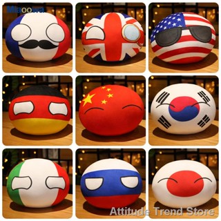 Attitude Trend Store[new] New 40cm Latest Plush Series Polandball Plush Toys Anime Countryball Plush Doll Pillow 【ถูก ที