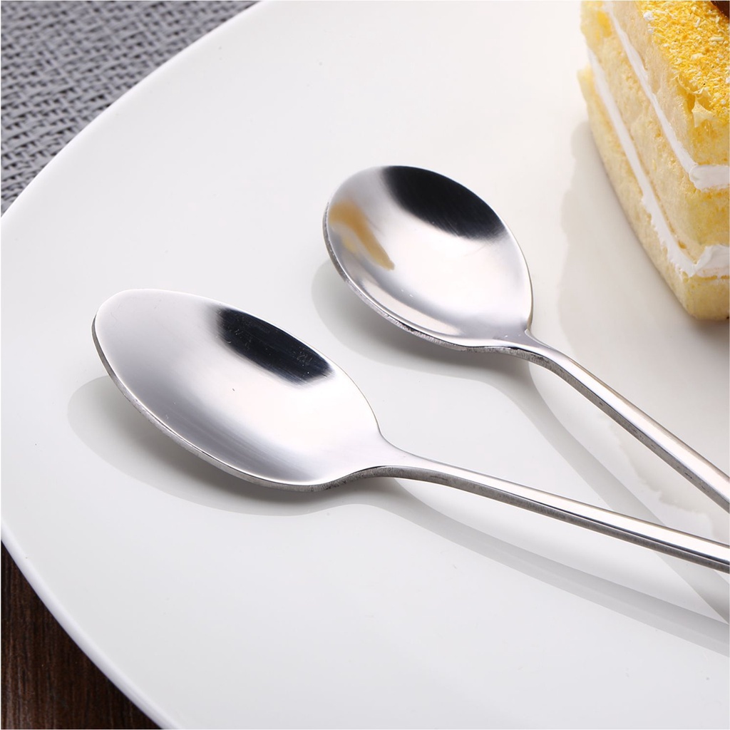 [AC041]ช้อนคนด้ามยาว สแตนเลส มีให้เลือก ยาว 20/26cm stirring spoon - รูปที่ 3