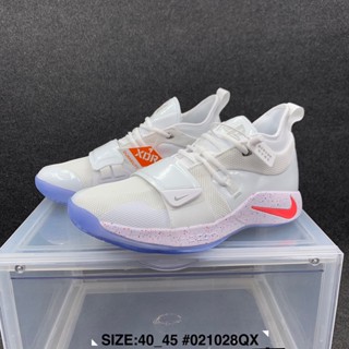 รองเท้าบาสเก็ตบอล NK Paul George PG 2.5 White PS Co branded White George 2.5