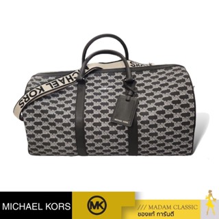 ของแท้ 💯% กระเป๋าสะพายข้าง MICHAEL KORS 37S3LCOU3O COOPER DUFFLE WEEKENDER LUGGAGE BAG (BLACKMULTI)