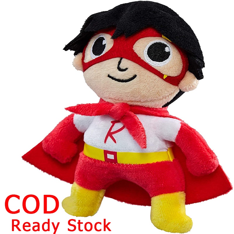 ❤❤❤ღღCOD Ready Stock Ryan Toys Review Plush Toys Kids Christmas Gifts Ryan’s World Moe Dinosaur St