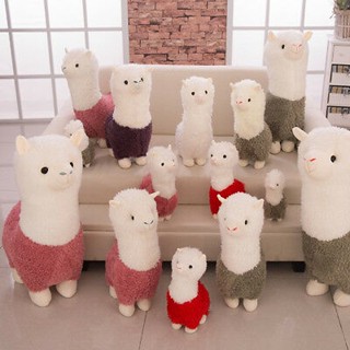 [new] ตุ๊กตาอัลปาก้าน่ารักมาก / ม้าโคลนหญ้า / Lama Pacos ตุ๊กตายัดไส้ ของเล่นของขวัญสําหรับเด็ก 【ถูก ที่สุด】