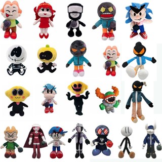 [new] Game Friday Night Plush Collection Funkin Plush Toy FNF Girlfriend Boyfriend Captain Pico Whitty Monster Plush Plu