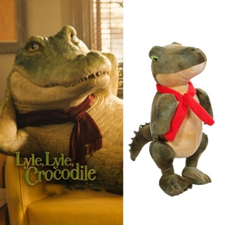 [new] Cute 30cm Lyle Lyle Crocodile Plush Toy Soft Stuffed Animal Doll Kids Birthday Xmas Gift 【ถูก ที่สุด】