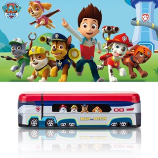 [new] Paw PATROL กล่องดินสอ รถบัส โลหะ เหล็ก สร้างสรรค์ นักเรียน กล่องดินสอ เครื่องเขียน ของขวัญเด็ก 【ถูก ที่สุด】