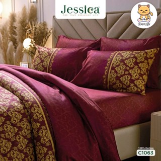 Jessica ผ้านวม 90 x 100 นิ้ว (ไม่รวมผ้าปูที่นอน) Cotton 100% พิมพ์ลาย กราฟฟิก C1063 #เจสสิกา ผ้าห่ม