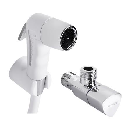สายฉีดชำระครบชุด DONMARK DM-909P999F สีขาว