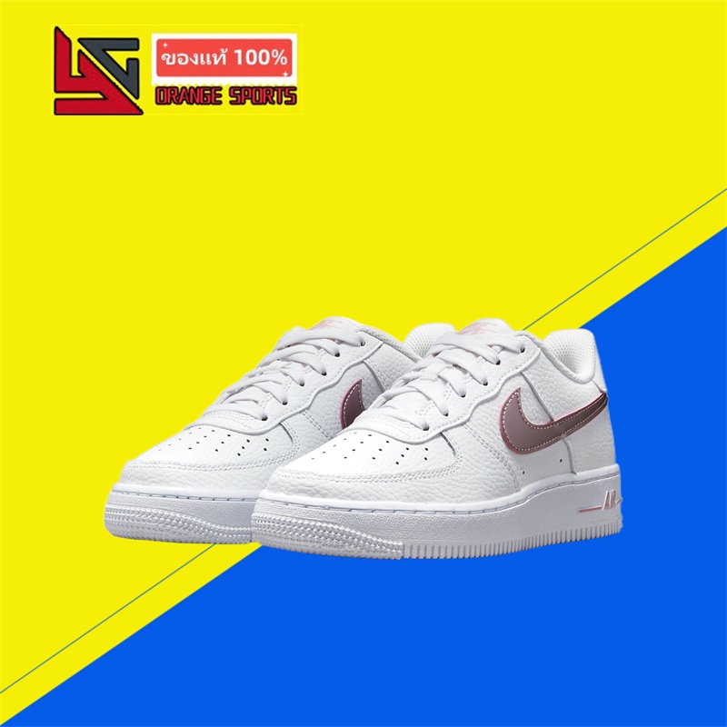 Nike Nike รองเท้าผู้หญิง Air Force 1 สีชมพูสีขาว Air Force One Retro Low Top รองเท้าผ้าใบ CT3839-104