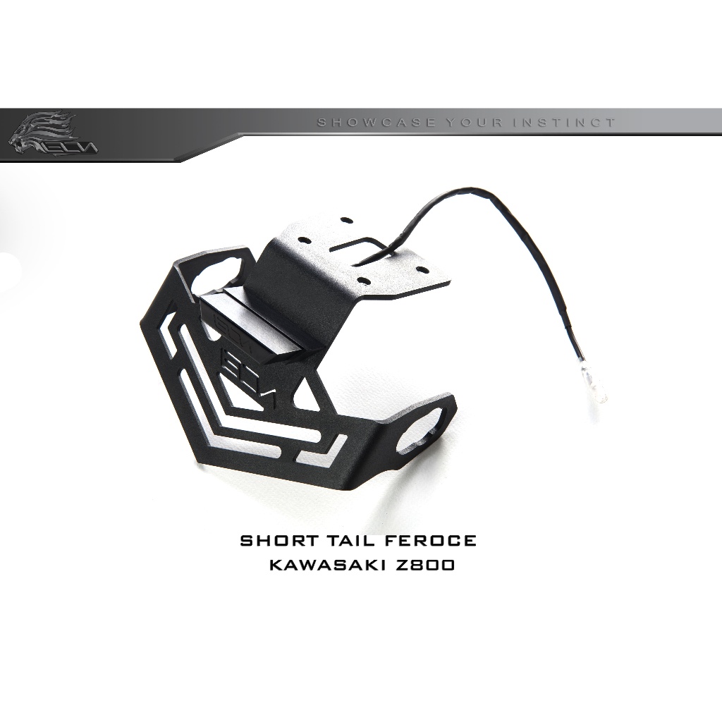 Leon ท้ายสั้น รุ่น Feroce สำหรับ KAWASAKI Z800 BLACK
