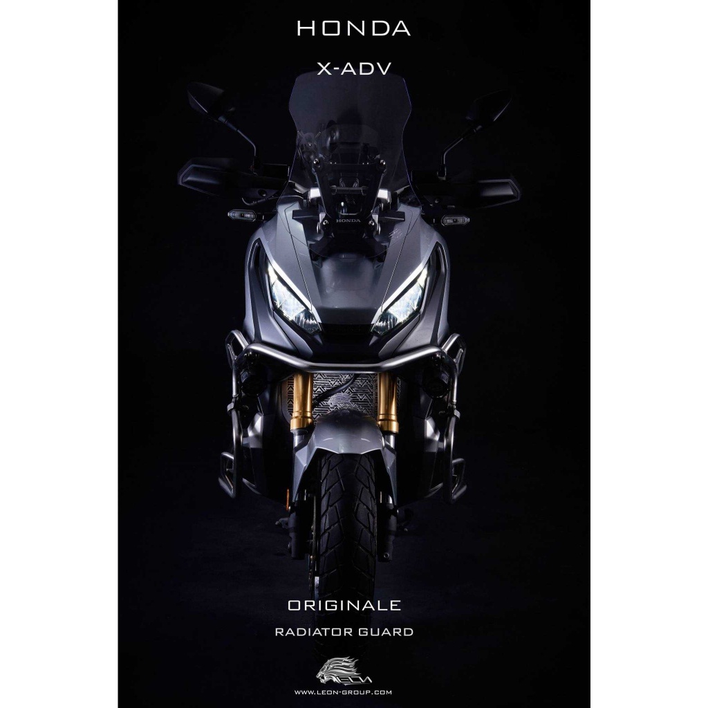 Leon การ์ดหม้อน้ำ รุ่น Originale สำหรับ HONDA X-ADV SILVER