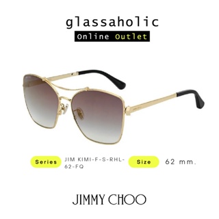 [ลดกระหน่ำ] แว่นกันแดด Jimmy Choo รุ่น JIM KIMI-F ทรงCat Eye ดีไซน์สวยหรู