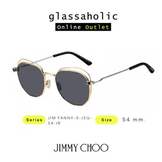 [ลดกระหน่ำ] แว่นกันแดด Jimmy Choo รุ่น JIM FANNY-S ทรงนักบิน ดีไซน์พิเศษ