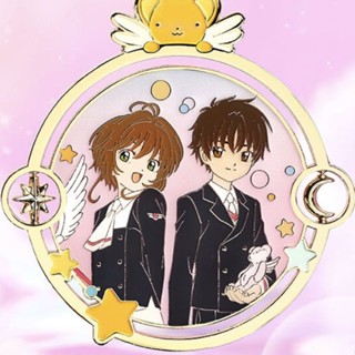 ∏❖✺ให้ซีรีย์ Cardcaptor Sakura ของแท้บานสะพรั่งเกี่ยวกับเหรียญตราปล่อยเหรียญ Cardcaptor Sakura