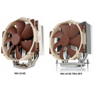 Noctua NH-U14S ท่อระบายความร้อน CPU ทาวเวอร์เดี่ยว 6 ท่อความร้อน สูง 165 มม. สําหรับ LGA1700 1200 115x 20xx AM4 AM5 TR4