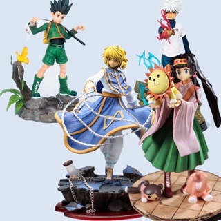 ฟิกเกอร์ Hunter x Hunter GON · FREECSS Killua Zoldyck Kurapika Hisoka Full-Time Hunter Figure Resonance Series Hunter fans GK Kurapika Xiaojie Qiqi Sister