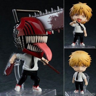 โมเดลเลื่อยโซ่ไฟฟ้า Denji Pochita Makima Man Q Nendoroid 1560 1580 Pava แฮนด์เมด