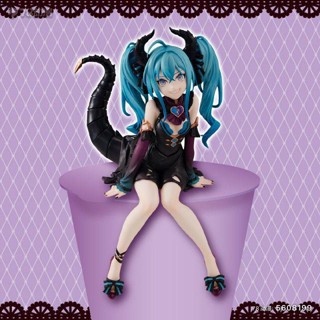 โมเดลฟิกเกอร์ Hatsune Miku Kagamine Rin Len Megurine Luka Hatsune Miku Little Devil สําหรับตกแต่ง