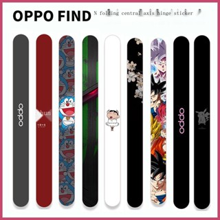 ใหม่ ฟิล์มบานพับ เนื้อแมตต์ ลายการ์ตูน สีแดง สําหรับ OPPO FindN2