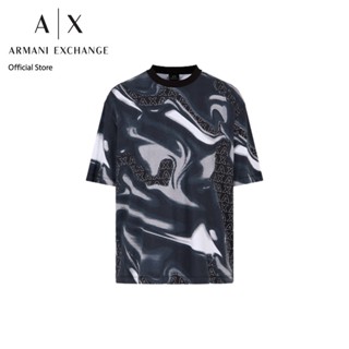 AX Armani Exchange เสื้อกันหนาวผู้ชาย รุ่น AX 6RZMHN ZJDHZ22BS - สีกรมท่า