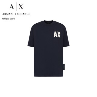 AX Armani Exchange เสื้อยืดผู้ชาย รุ่น AX 6RZTNA ZJ9JZ1583 - สีกรมท่า