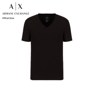 AX Armani Exchange เสื้อยืดผู้ชาย รุ่น AX 8NZT75 ZJA5Z1200 - สีดำ