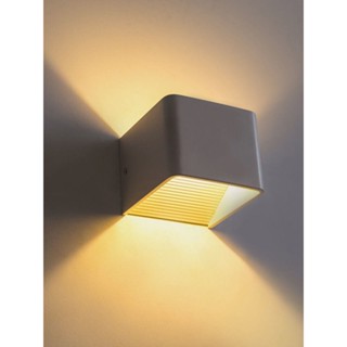 ✷■โคมไฟติดผนัง LED โมเดิร์นโคมไฟติดผนังอลูมิเนียมสองหัวที่เรียบง่ายและสร้างสรรค์โคมไฟข้างเตียงโรงแรมคลับทางเดินโคมไฟติดผ