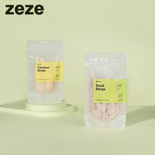 ™▬▦zeze freeze-dried strip แมวโต ลูกแมว เป็ด เนื้อ ไก่เจอร์กี้ ขนมกราม โภชนาการ ขนมแมวขุน