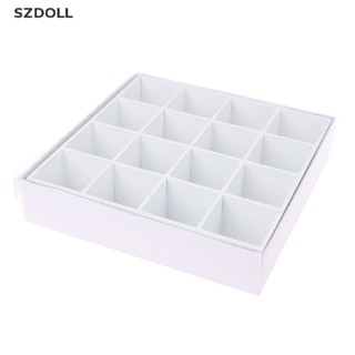 [new]   Mini Wooden Storage Rack Display Shelf, Dollhouse Furniture Accessory 16 Cube  DOM 【ถูก ที่สุด】