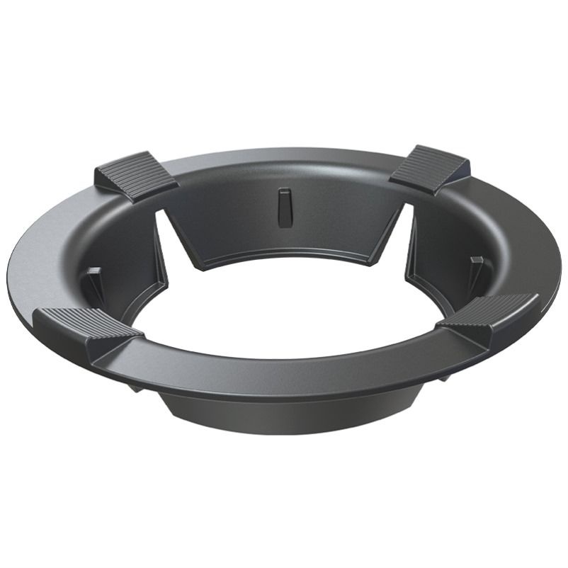 ™โครงเตาแก๊สเหล็กหล่อโครงกันลมฝาครอบเตาแก๊สในครัวเรือนโครงโต๊ะรองรับการรวบรวมไฟแหวนประหยัดพลังงานสากลวงเล็บกันลื่นกระจกห - รูปที่ 7