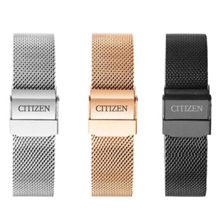 ✑สายนาฬิกา Citizen สายเหล็ก สายผู้ชายสีส้มแสงพลังงานจลน์ BM8475 BM8240 series สร้อยข้อมือ