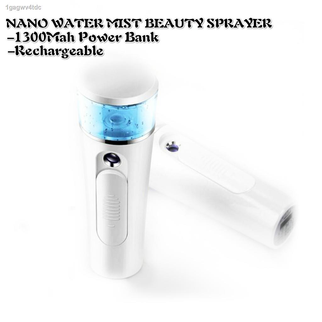 RSS_Nano Water Mist Sprayer Steamer Beauty Spray USB ชาร์จใหม่ได้