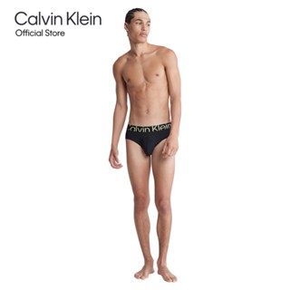 CALVIN KLEIN กางเกงในผู้ชาย Future Shift Micro ทรง Hip Brief รุ่น NB3655 UB1 - สีดำ