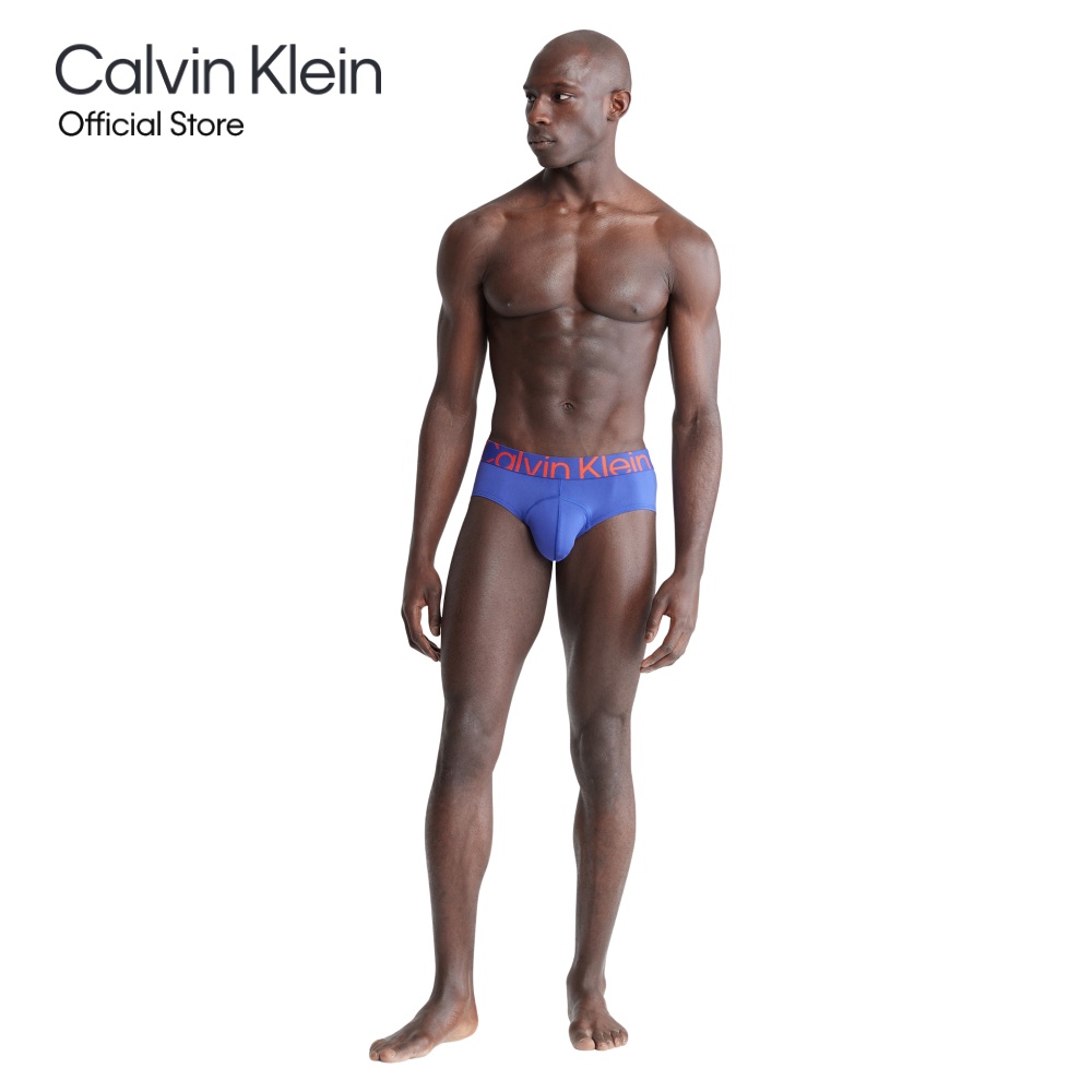 Underwear 1890 บาท CALVIN KLEIN กางเกงในผู้ชาย Future Shift Micro ทรง Hip Brief รุ่น NB3655 FPT – สีน้ำเงิน Men Clothes