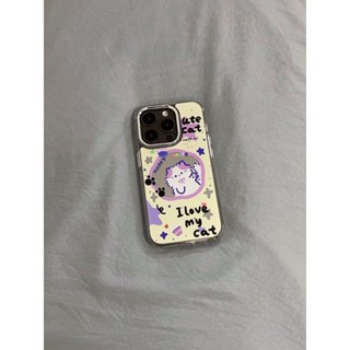 เคสโทรศัพท์มือถือ กันกระแทก ลายลูกแมว สําหรับ Iphone 14promax 13 12 11 XS XR 7