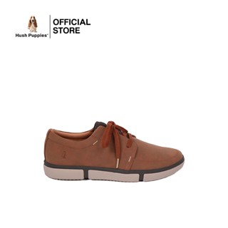 Hush Puppies รองเท้าผู้ชาย รุ่น BRIGGS ECO PT SNEAKER HP IHCFB9783F - สีน้ำตาล