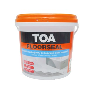 HomePro ซีเมนต์กันซึม FLOOR SEAL 4 กก. สีเทา แบรนด์ TOA