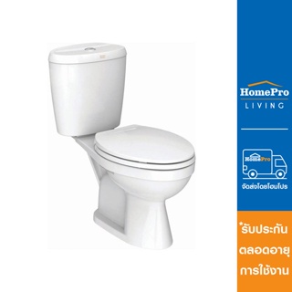 AMERICAN STANDARD สุขภัณฑ์ 2 ชิ้น TF-2696SCDW-WT-0 3/4.5 ลิตร สีขาว