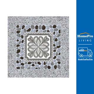 HomePro กระเบื้องพื้น 12X12 นิ้ว เวเนอร์ สโตน เทา PM 1M2 แบรนด์ ภูผา