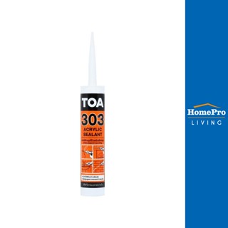 HomePro อะคริลิกซีลแลนท์  303 280 มล. สีขาว แบรนด์ TOA