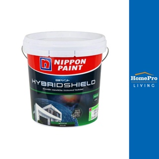 HomePro สีน้ำทาภายใน HYBRIDSHIELD BASE A กึ่งเงา 2.5 แกลลอน แบรนด์ NIPPON PAINT