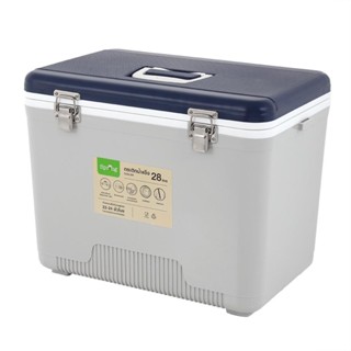 HomePro กระติกน้ำแข็ง 28 ลิตร สีเทา/น้ำเงิน แบรนด์ SPRING