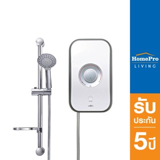 [ส่งฟรี+ติดตั้ง*แบบจั๊มไม่รวมอุปกรณ์] HomePro เครื่องทำน้ำอุ่น CODE 5E (SA) สีเงิน 5,100 วัตต์ แบรนด์ MEX