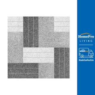 HomePro กระเบื้องพื้น 16X16 นิ้ว ลูเกอร์ เทา A 0.96M2 แบรนด์ DURAGRES