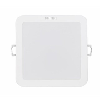 HomePro ดาวน์ไลท์ LED 59451 MESON105 9 วัตต์ 30K พลาสติก สีขาว 4 นิ้ว เหลี่ยม แบรนด์ PHILIPS