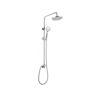 HomePro ฝักบัว RAIN SHOWER เดี่ยว Karat Faucet KRS-035A-000 สีโครม แบรนด์ กะรัต ฟอเซท