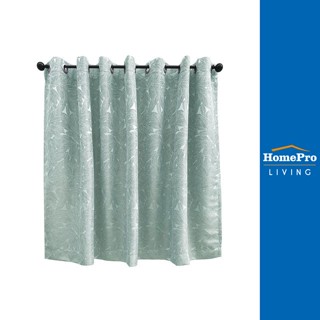 HomePro ผ้าม่าน EYELET GIRONA UV 270X160 ซม. สีเขียว แบรนด์ HLS